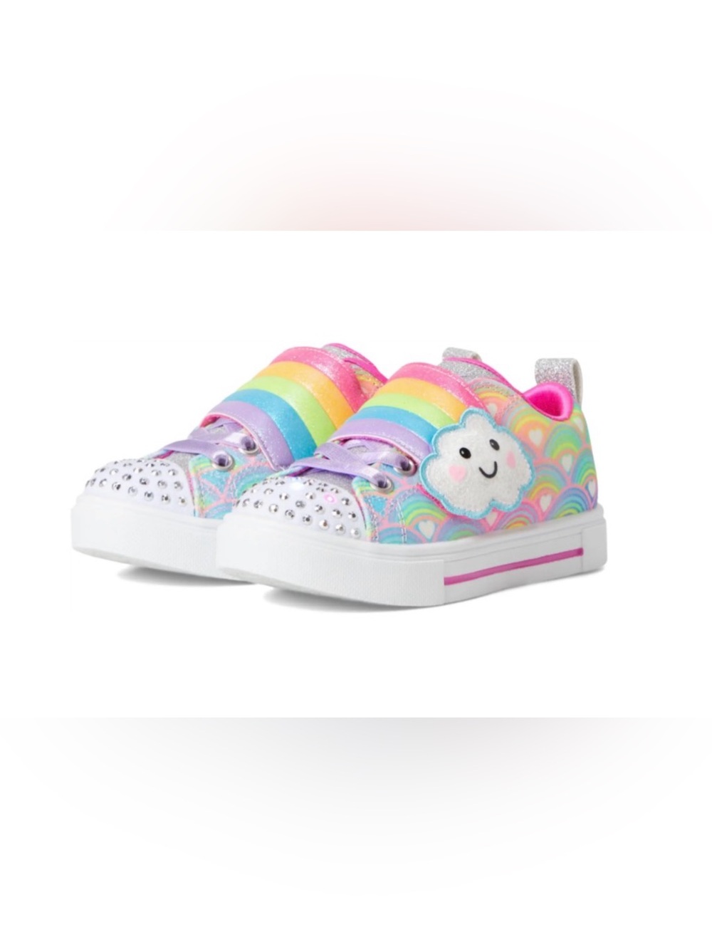 SKECHERS KIDS Twinkle Sparkle Light Up- Cloud Cutie